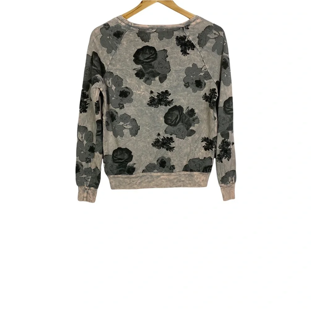 Project Social T Pink Sweatshirt Lounge S Floral Shop All Day Dance All Night - Picture 3 of 9